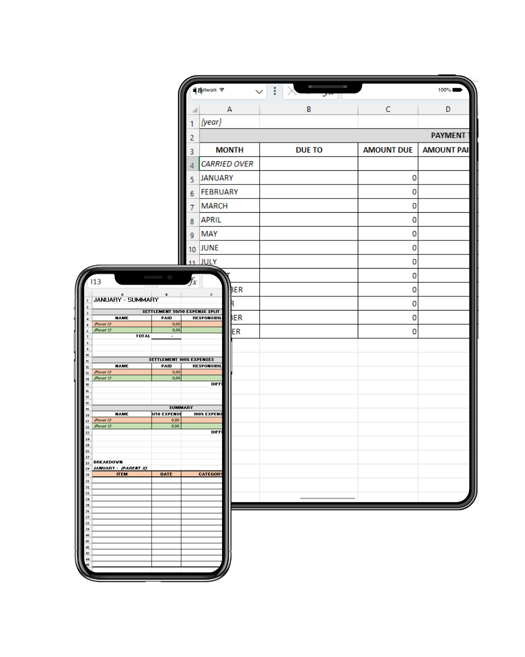 Co-Parenting Expense Tracker